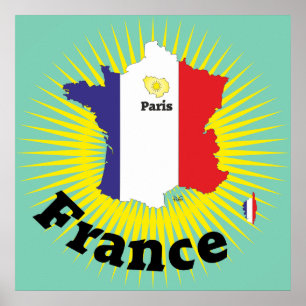 França, France, CIA de fra poster