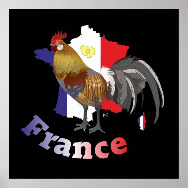 França, France, CIA de fra poster (Frente)