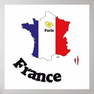 França, France, CIA de fra poster