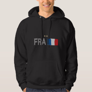França Futebol Fan Camisa Bandeira Francesa