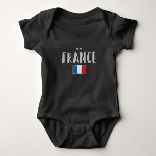 França Futebol Fan Camisa Bandeira Francesa