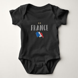 França Futebol Fan Camisa Bandeira Francesa