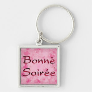Francês:Bonne Soiree Chaveiro