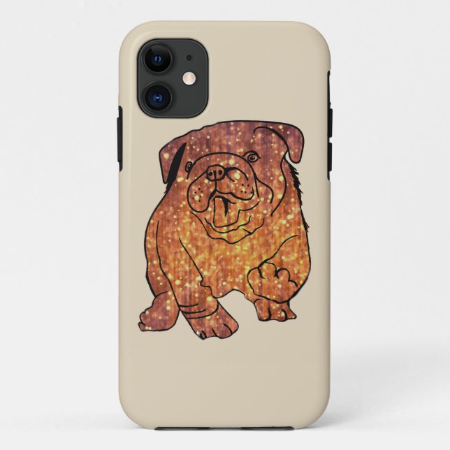 Francês Bulldog Art iPhone SE + capas de iphone (Verso)