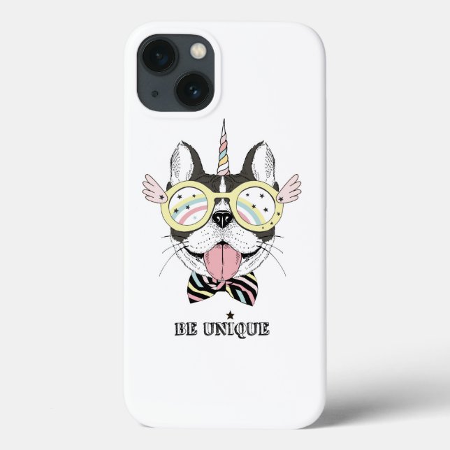 Francês Bulldog Unicorn (Verso)