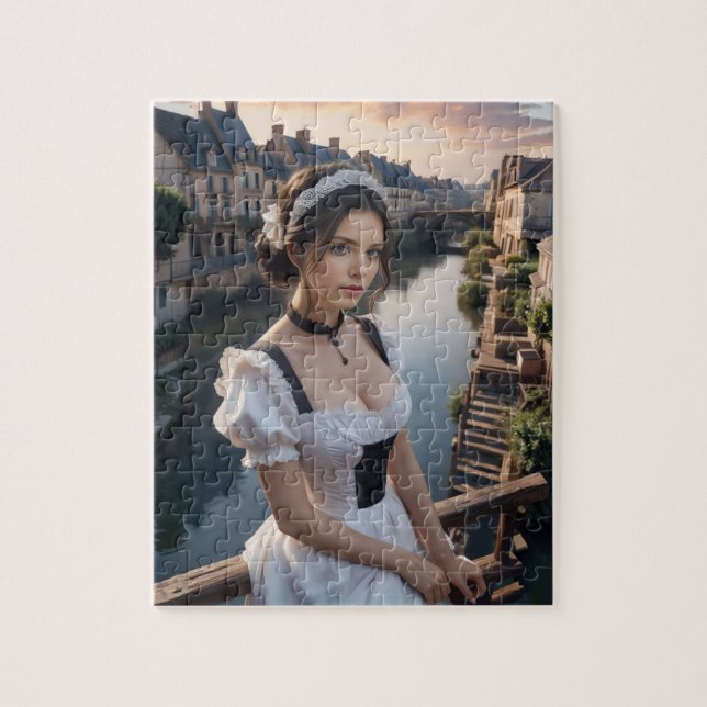 FRANCÊS MAID FANTASY JIGSAW QUEBRA-CABEÇA (Vertical)