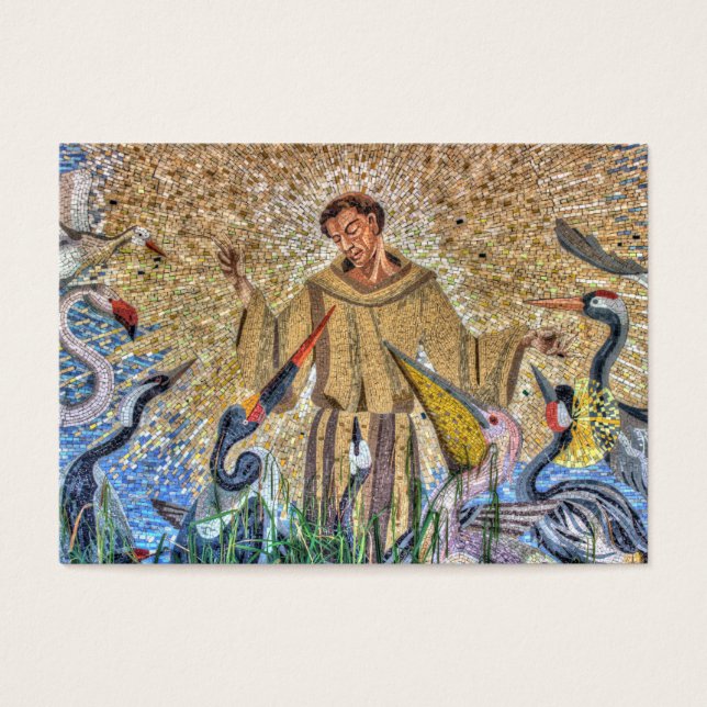 Francis Of Assisi Mosaic (Frente)