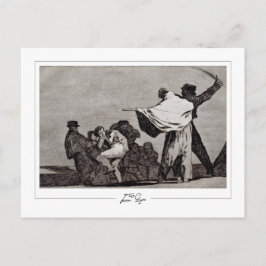 Francisco Goya #498 - Cartão Postal de Arte Fina