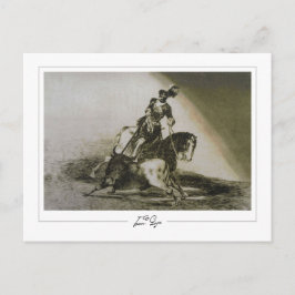 Francisco Goya #499 - Cartão postal de arte fina