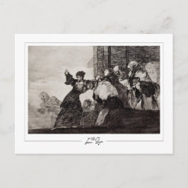 Francisco Goya #504 - Cartão postal de arte fina