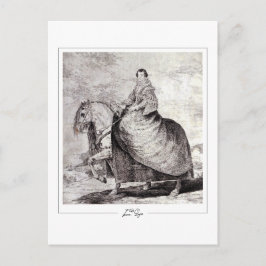 Francisco Goya #505 - Cartão Postal de Arte Fina