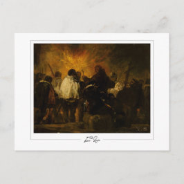 Francisco Goya #506 - Cartão Postal de Arte Fina