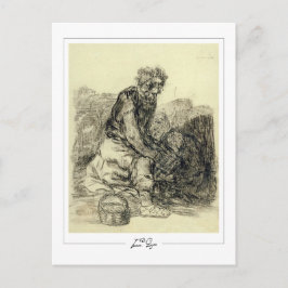 Francisco Goya #508 - Cartão postal de arte fina