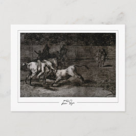 Francisco Goya #510 - Cartão postal de arte fina