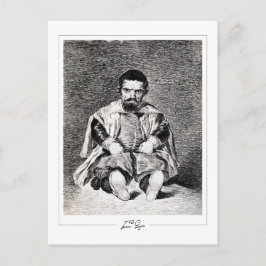 Francisco Goya #520 - Cartão Postal de Arte Fina