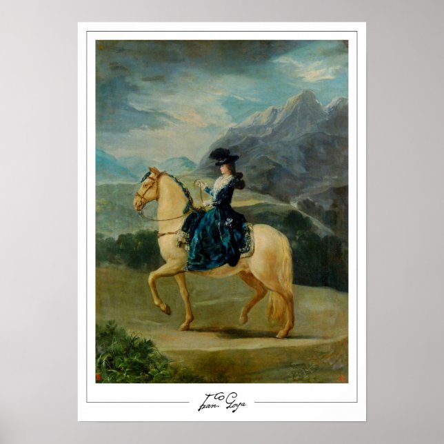 Francisco Goya Zedign Art Poster nº 165 (Frente)