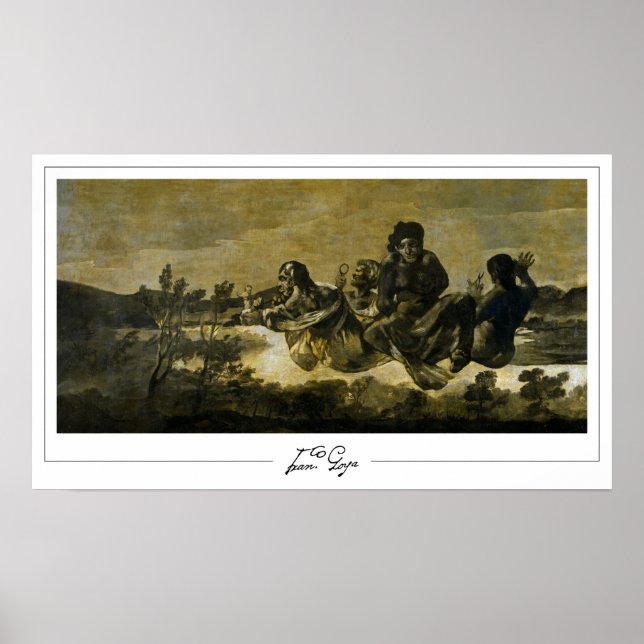 Francisco Goya Zedign Art Poster nº 22 (Frente)