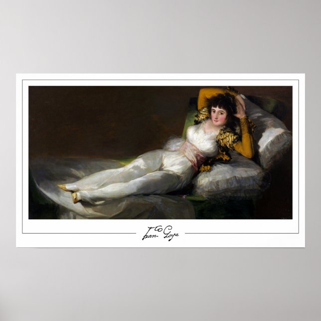 Francisco Goya Zedign Art Poster nº 255 (Frente)