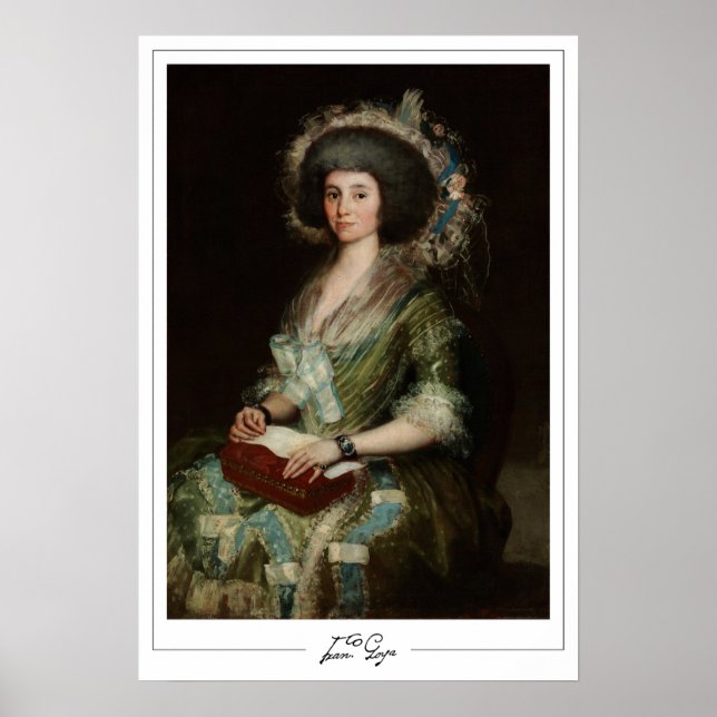 Francisco Goya Zedign Art Poster nº 40 (Frente)
