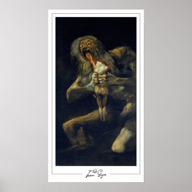 Francisco Goya Zedign Art Poster nº 457 (Frente)