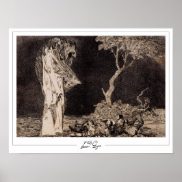 Francisco Goya Zedign Art Poster nº 507