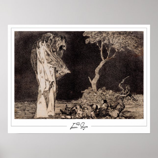 Francisco Goya Zedign Art Poster nº 507 (Frente)