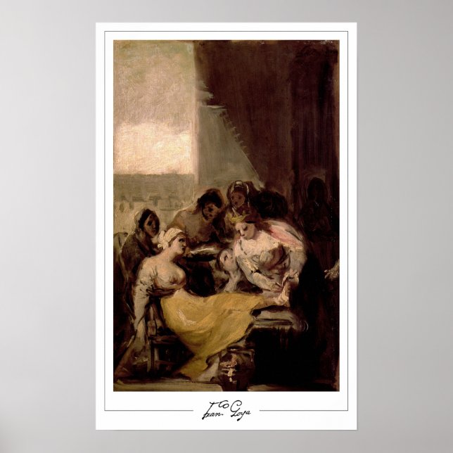 Francisco Goya Zedign Art Poster nº 515 (Frente)