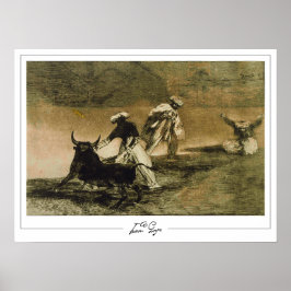 Francisco Goya Zedign Art Poster nº 527