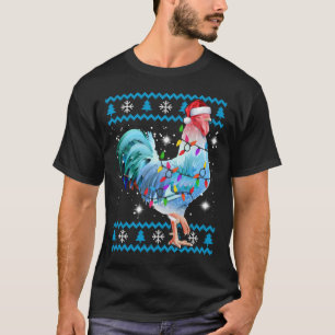 Frango Engraçado Suéter de Natal Feio