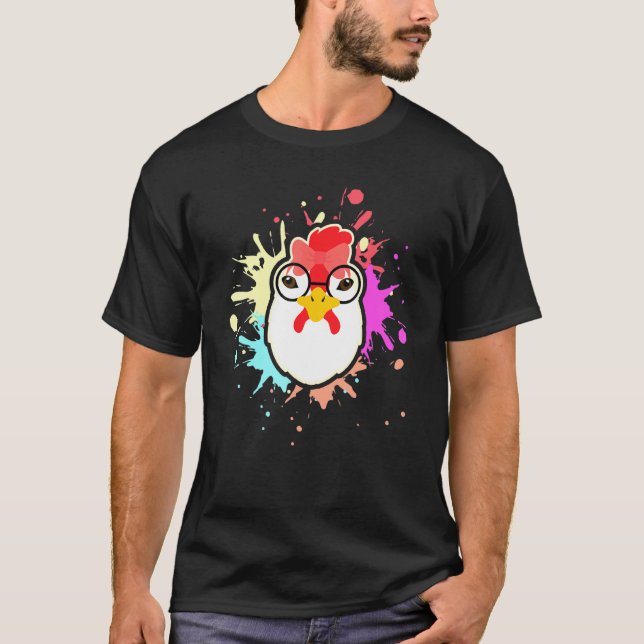 Frango - Mulheres Camiseta de Frango Animal Legal (Frente)