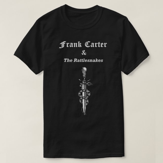 Frank Carter Dagger Logotipo Classic T-Shirt (Frente do Design)