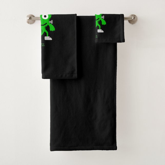FrankenCheese Halloween Saudações Toalha (Insitu)