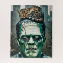 Frankenstein Catnap Quebra-cabeça de Jigsera