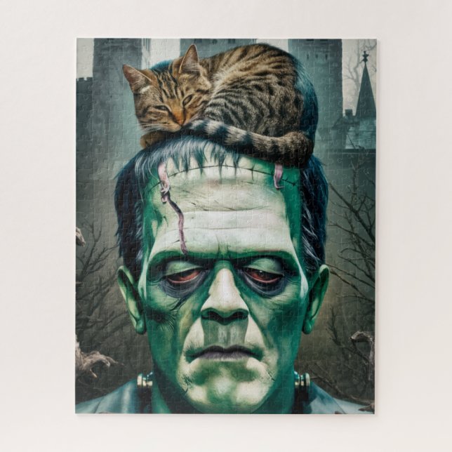 Frankenstein Catnap Quebra-cabeça de Jigsera (Vertical)