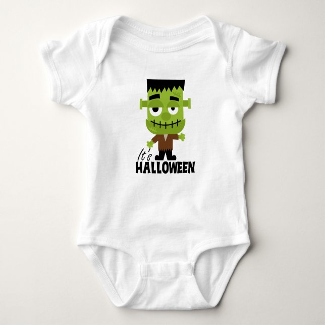 Frankenstein, é a camiseta do Halloween Toddler (Frente)
