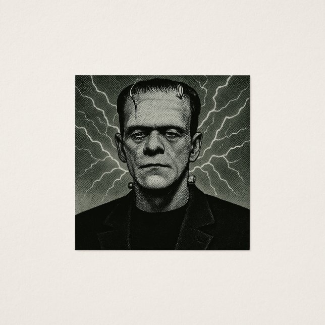 Frankenstein Electricity Art (Frente)