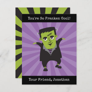 Frankenstein Halloween Card