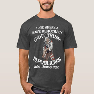 Frankenstein Jovem Trump Camisa 80 81 82 83 84 85