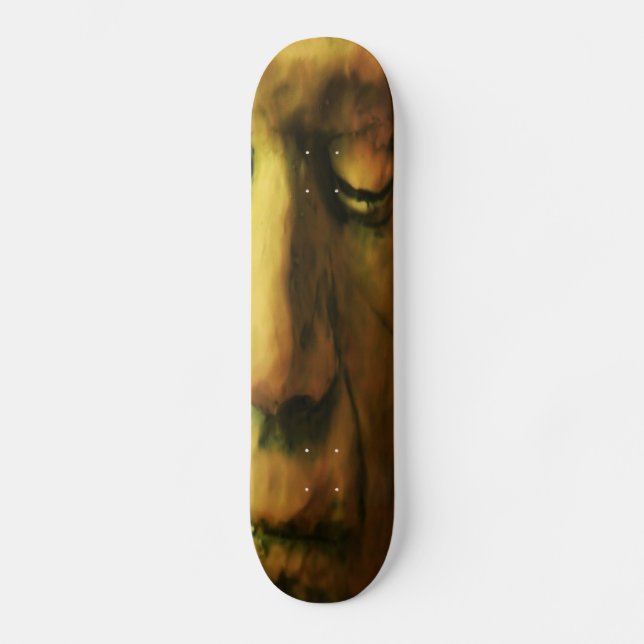 Frankenstein Mask Skateboard (Frente)
