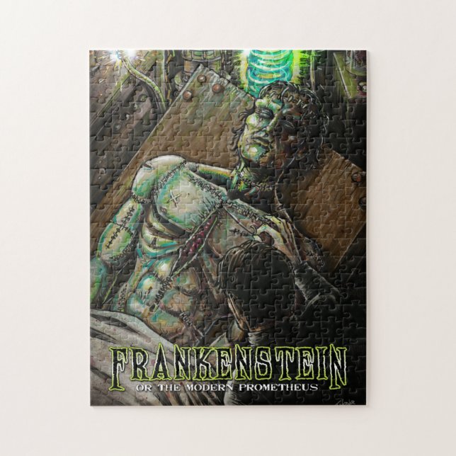 Frankenstein quebra-cabeça (Vertical)