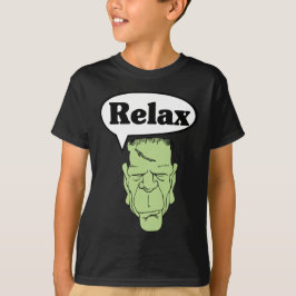 Frankenstein relaxa o t-shirt