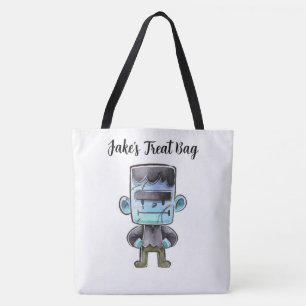 Frankenstein Treat Tote Bag Personalizado