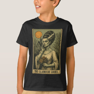 Frankensteins Bride Glamor Ghoul Camisa Mulheres T