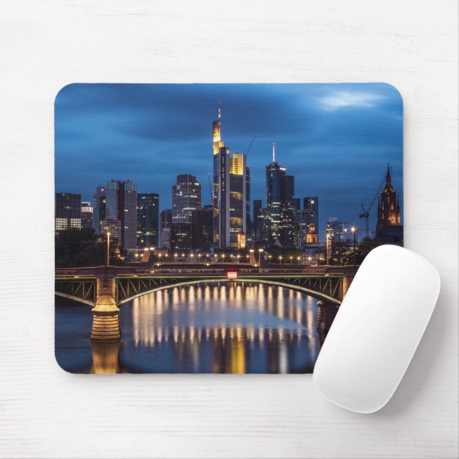 Frankfurt am Main Alemanha Mouse Pad (Com mouse)