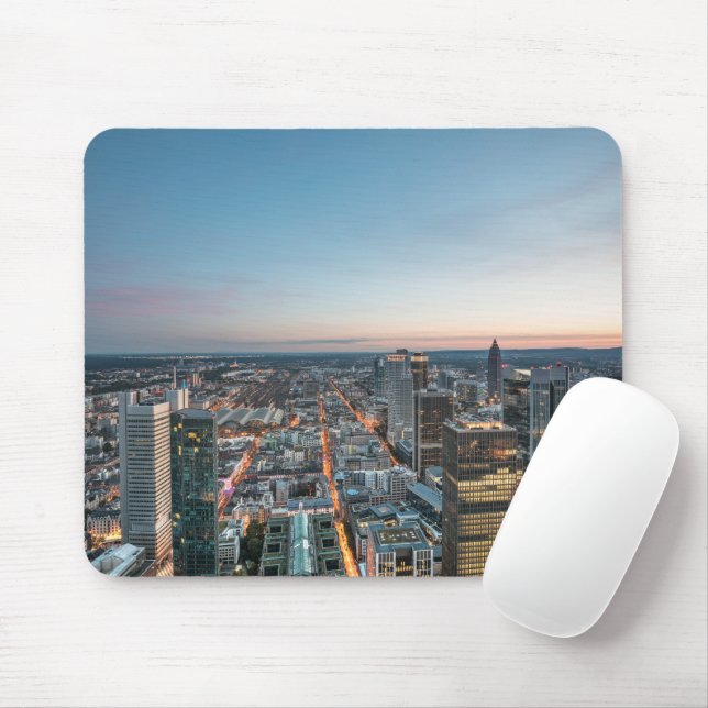Frankfurt am Main Alemanha Mouse Pad (Com mouse)