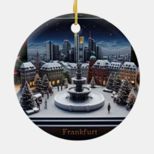 Frankfurt Wonderland: Enfeites de natal 3D