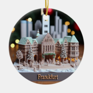 Frankfurt Wonderland: Enfeites de natal 3D