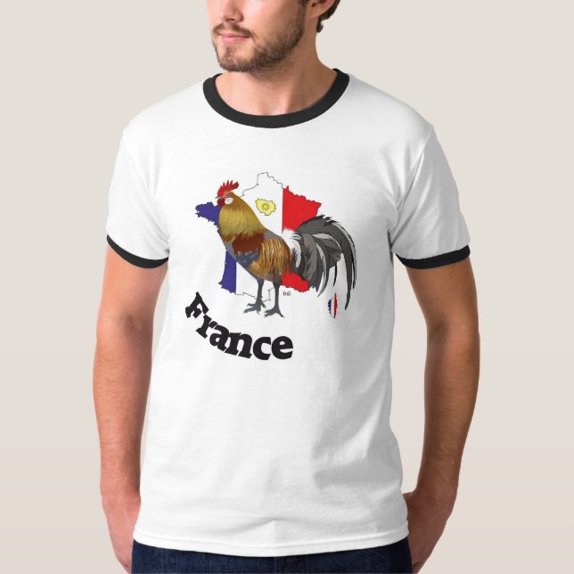 Frankreich  France  Francia T-Shirt (Frente)