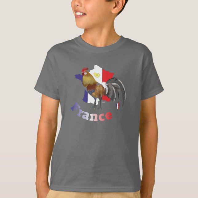 Frankreich  France  Francia T-Shirt (Frente)