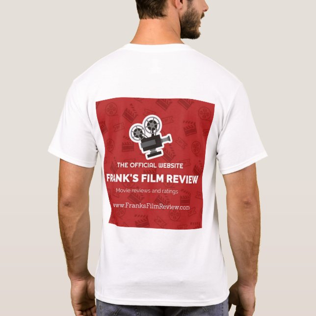 Frank's Film Review T-Shirt (Verso)